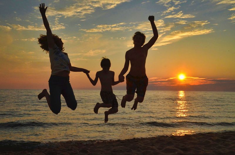 Lake Michigan Jump sunset.jpg